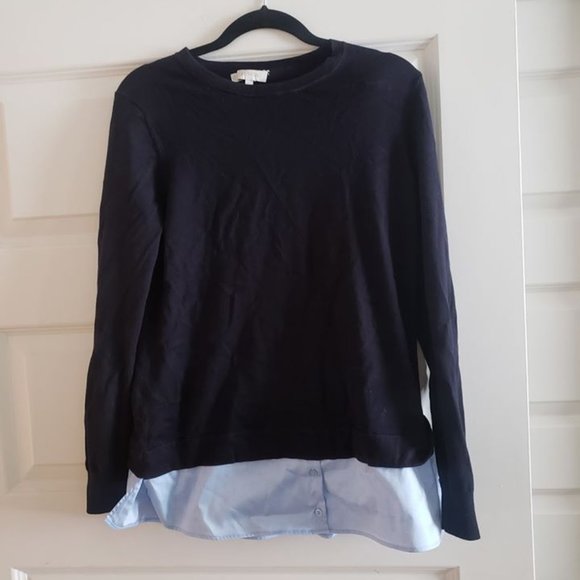 Hobbs London Navy Sweater - Picture 1 of 3